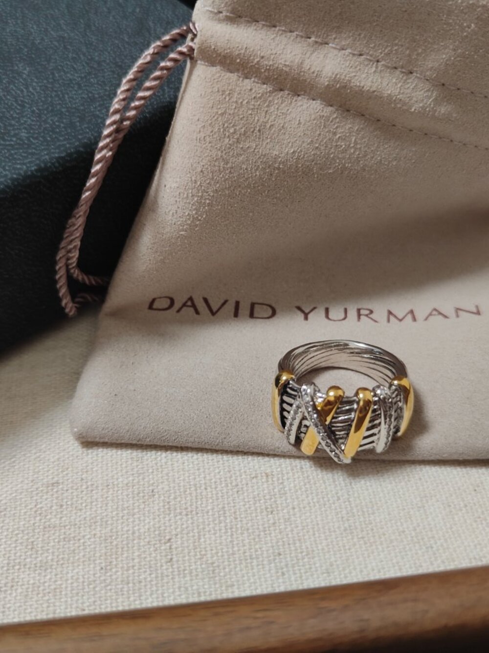 DAVID YURMAN Color blocked Ring
